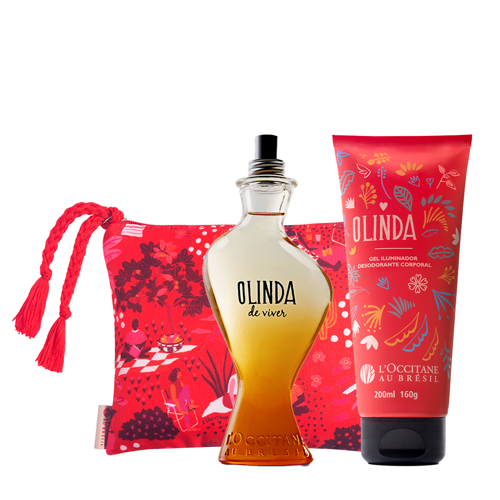 Combo Olinda de Viver: Fragr&acirc;ncia, Gel Iluminador e N&eacute;cessaire, ,  large image number 0